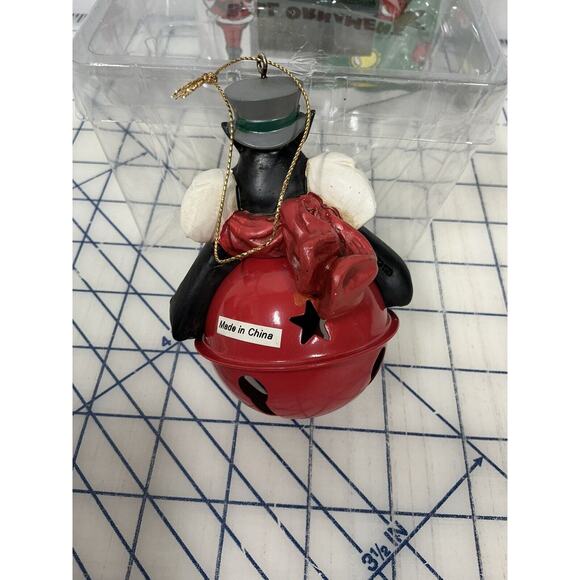 VTG 1998 Sylvester The Cat Christmas Bell Ornament From Warner Bros. - Heavy - Picture 3 of 9